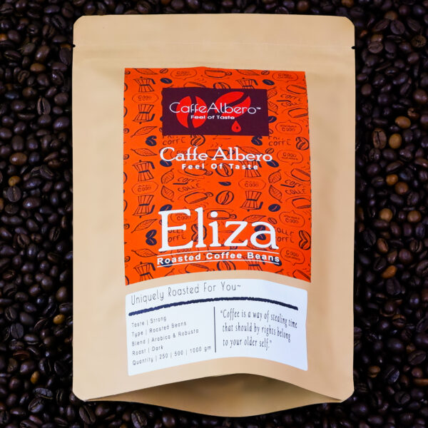 creative look caffe albero eliza roasted coffee beans