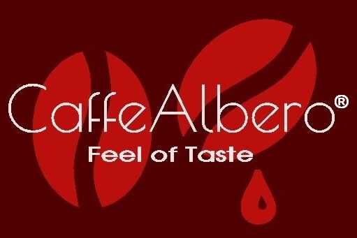 caffe albero registered trademark logo