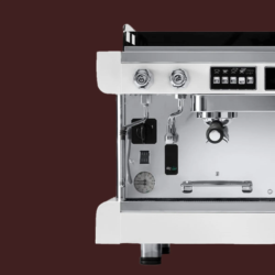 White Color Of Astoria Pratic Avant 2 group Semi-Automatic Coffee Machine