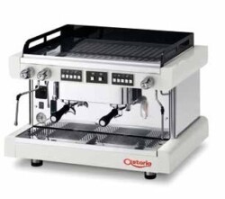 Astoria Pratic Avant 2 group semi-automatic professional coffee machine in white color