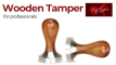 wooden tamper